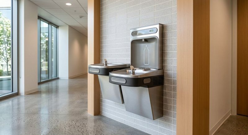 Drinking Fountain Installation in St Louis, MO