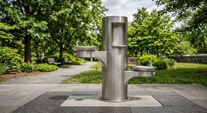 Drinking Fountain Installation in Carson City, NV